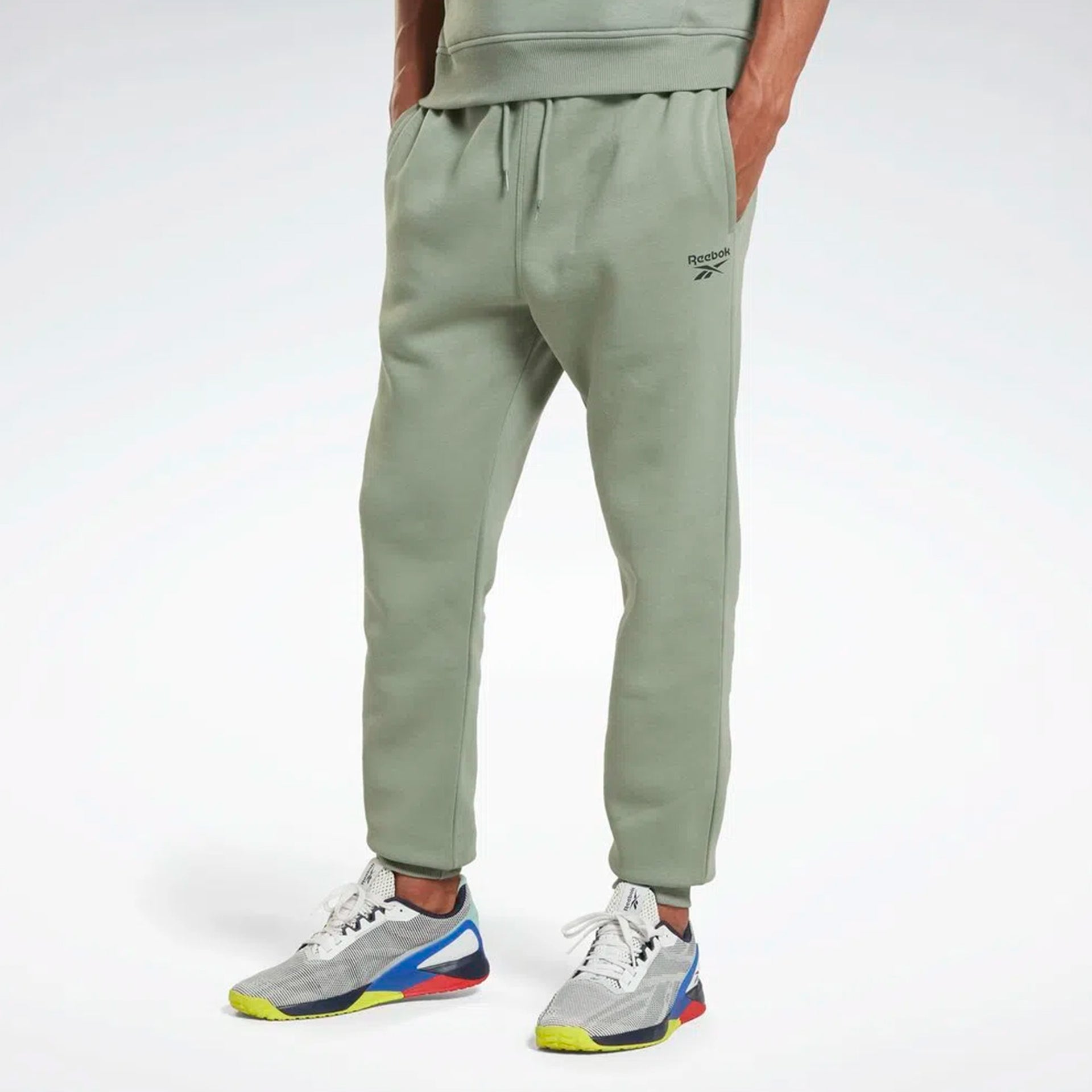 Reebok Hombre Pantalon Reebok Classic Olive Sudadera Reebok