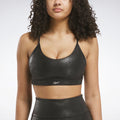 Top Lux Faux Leather Strappy